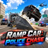 Ramp Car: Police Chase - free online game